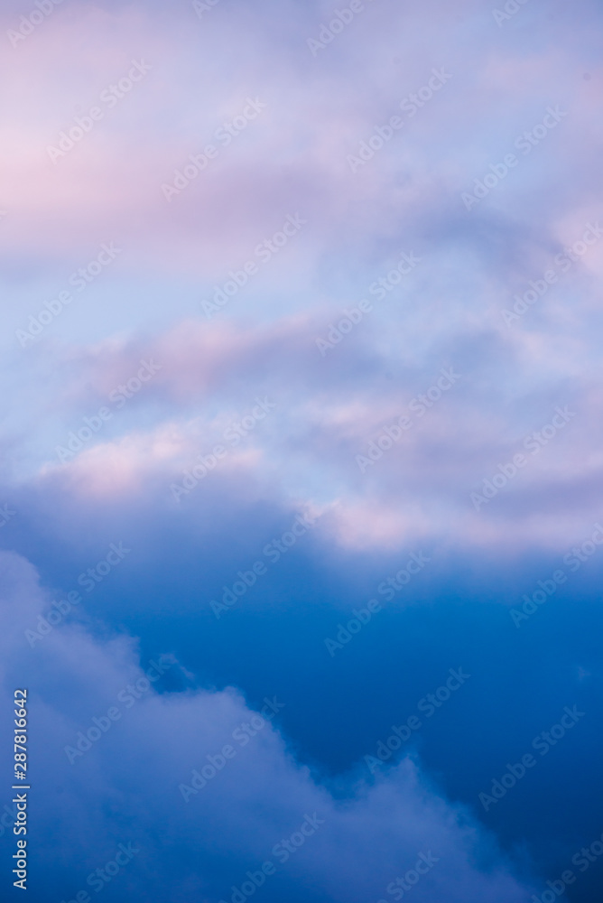 Dark beautiful clouds at sunrise closeup Dark beautiful clouds at sunrise closeup