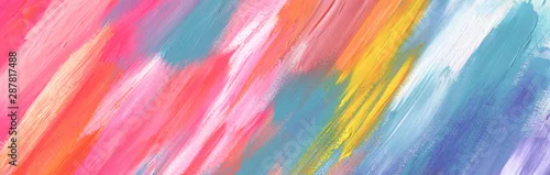 Panel kuchenny z motywem Abstract smear brush stroke acrylic and watercolor painting.  Color texture background.