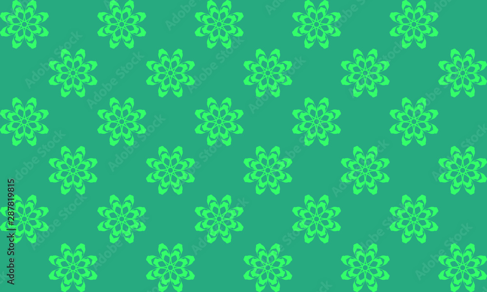 Simple Flower pattern Background Simple Flower pattern Background
