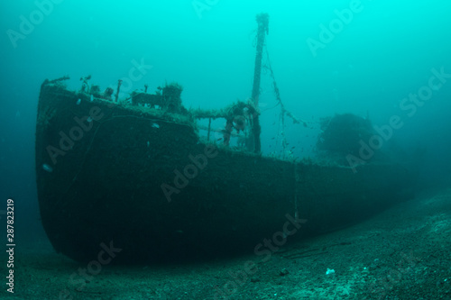 Wreck of the Trawler Volksdorf near Senja, Norway