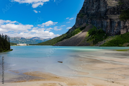 The beautiful Fairmont Chateau Lake Louise and Lake Louise photo