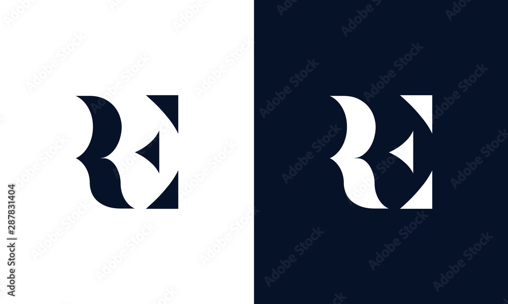 abstract-letter-re-logo-this-logo-icon-incorporate-with-abstract-shape