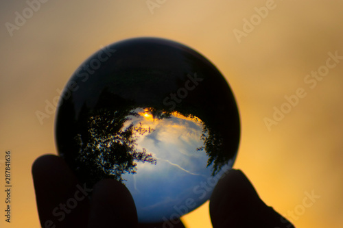 Fototapeta Naklejka Na Ścianę i Meble -  Spherical Lens 