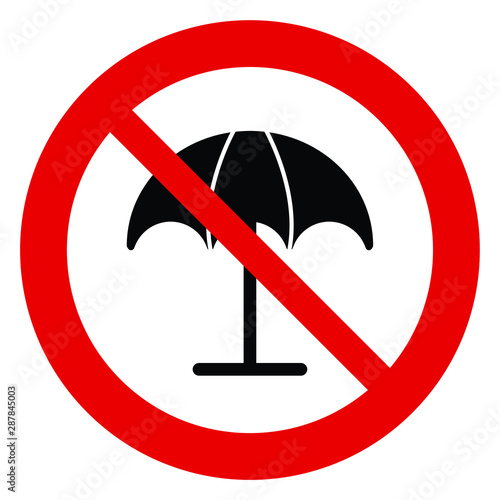 No sun lounge vector. Not allow sunbathe sign. Stop beach relax. The red circle prohibiting sing 