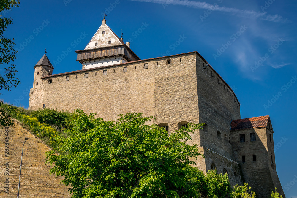 Narva or Hermann castle on a sunny day 