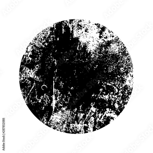 Round Grunge Texture