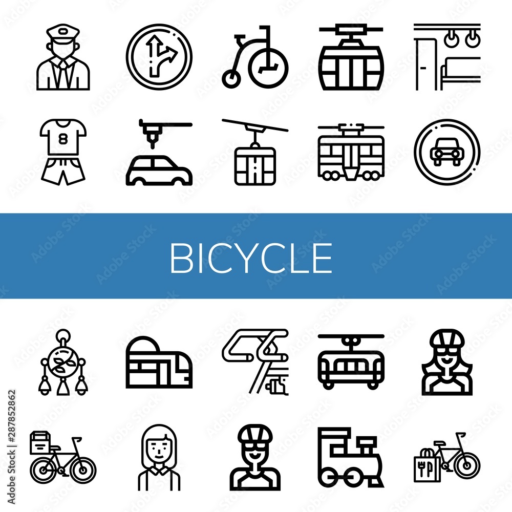 Set of bicycle icons such as Train, Sport, Traffic sign, Automobile, Tricycle, Cable car, Tram, Electric train, Mobile toy, Bicycle, Subway, Bridesmaids, Bike, Cyclist , bicycle Set of bicycle icons such as Train, Sport, Traffic sign, Automobile, Tricycle, Cable car, Tram, Electric train, Mobile toy, Bicycle, Subway, Bridesmaids, Bike, Cyclist , bicycle