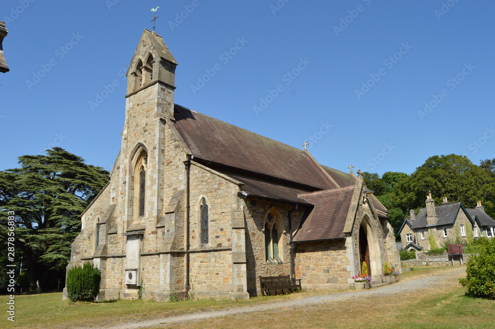 Fototapeta premium Church of England at Bovey Tracey, Devon, England
