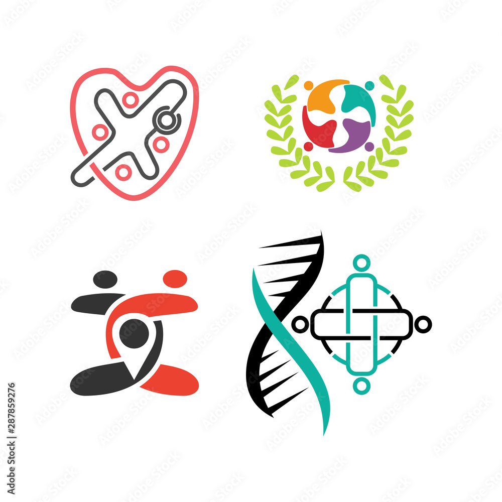 Commitment Teamwork Together Business Logo Illustration Vector Commitment Teamwork Together Business Logo Illustration Vector