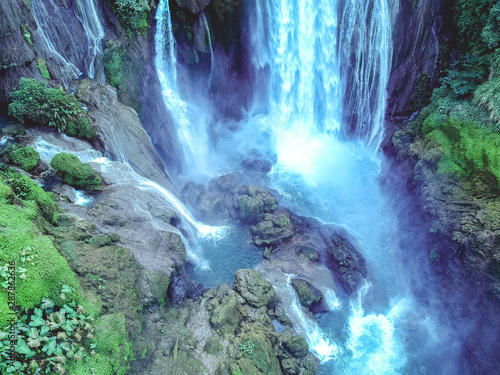 waterfalls pulhapanzak in Honduras  Central america