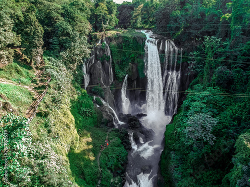 waterfalls pulhapanzak in Honduras, Central america