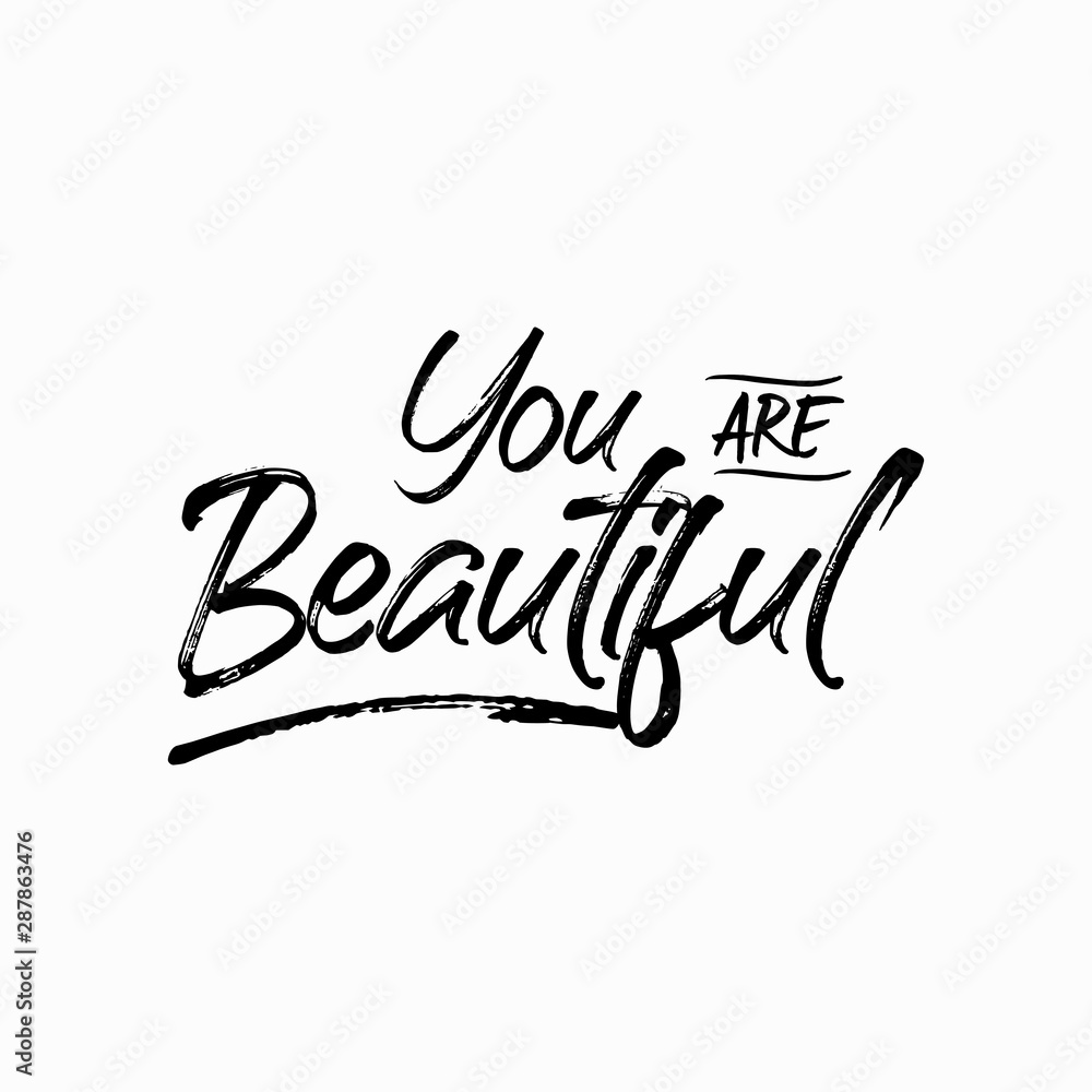 Motivational Quotes Design Vector Brush Typography Stock Vector Motivational Quotes Design Vector Brush Typography Stock Vector