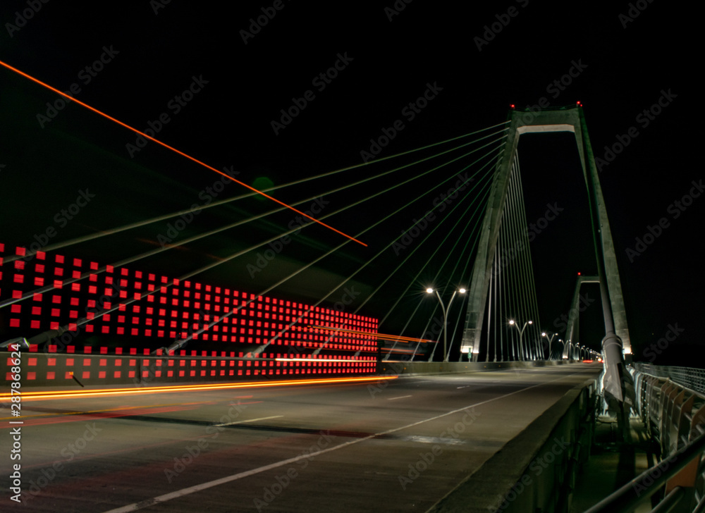 Obraz premium LED light trail