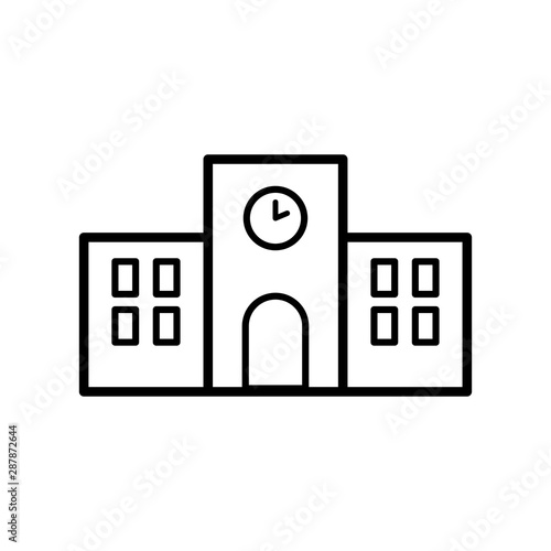 school building icon