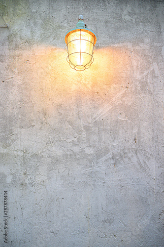 Close up light bulbs at the cafe. © Pataradon