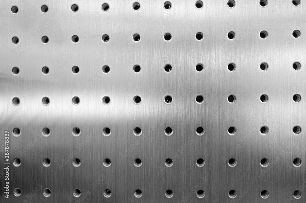 Silver steel metal sheet pattern background. Silver steel metal sheet pattern background.