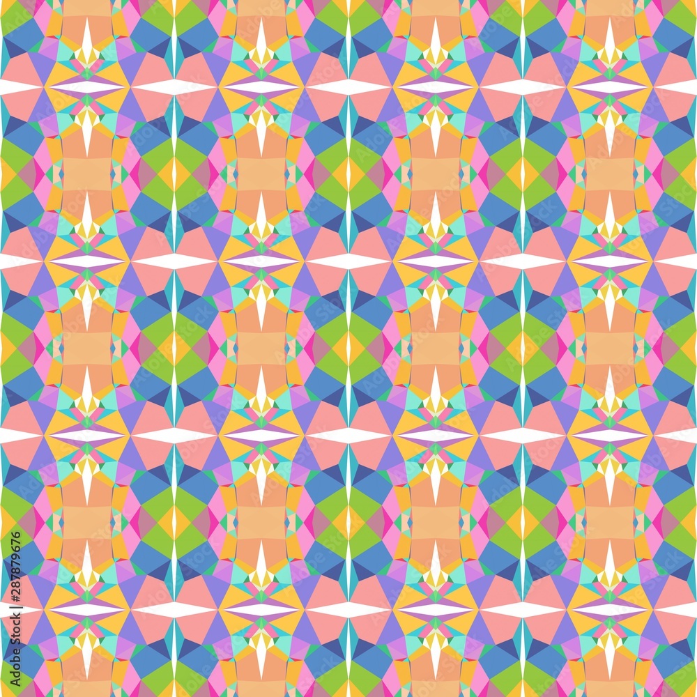 elegant seamless pattern with steel blue, dark salmon and golden rod colors elegant seamless pattern with steel blue, dark salmon and golden rod colors