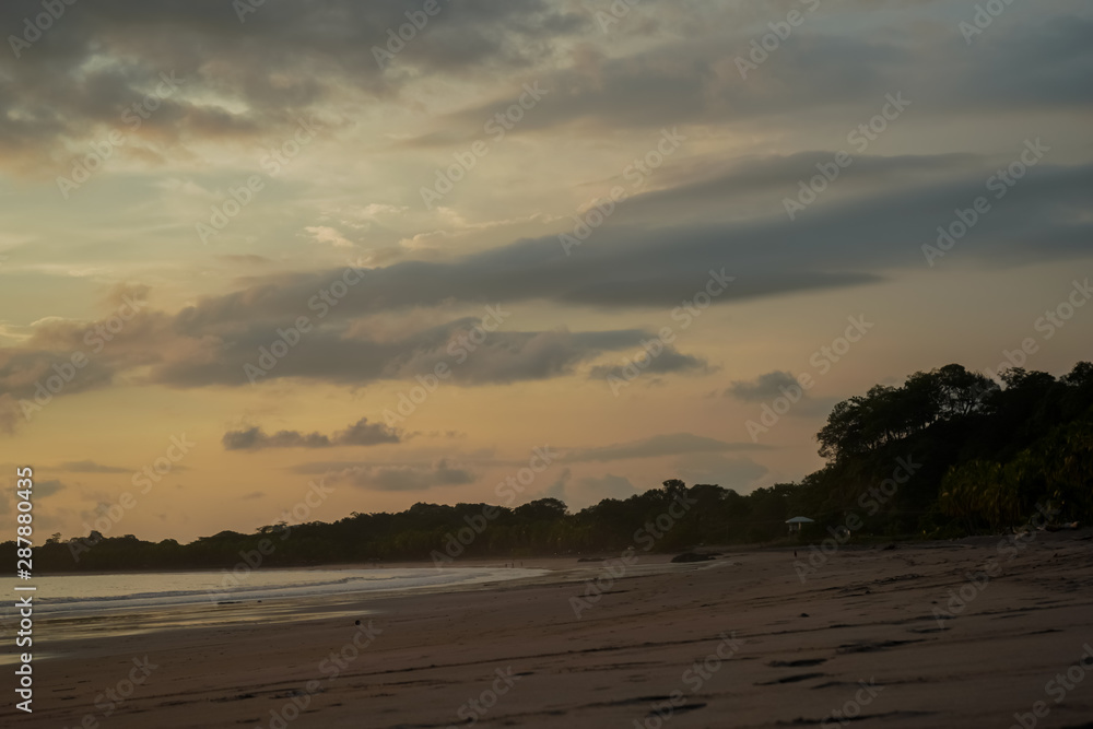 Fototapeta premium Beautiful beach of Carrillo in Costa Rica