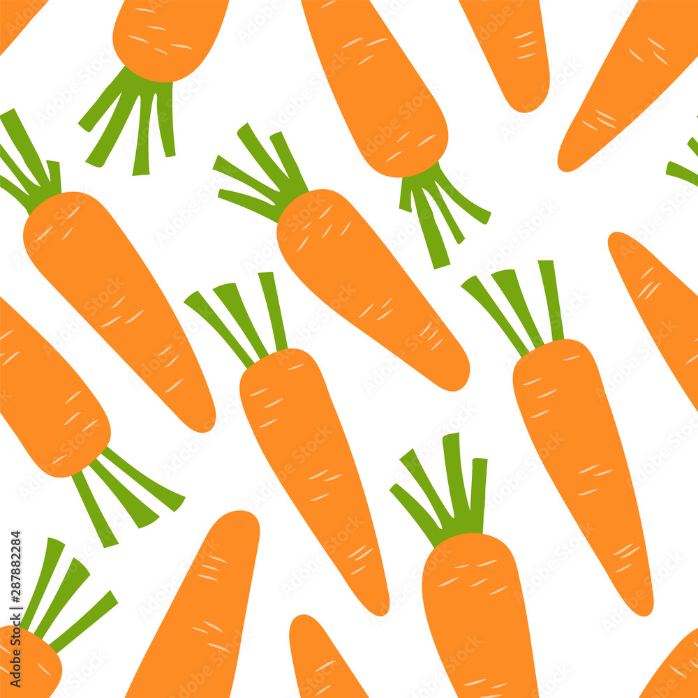 Crispy fresh carrots