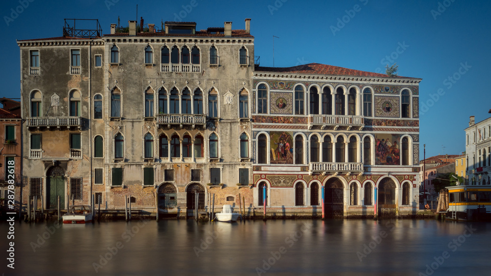 Vista del Gran Canal en Venecia, Veneto, Italia