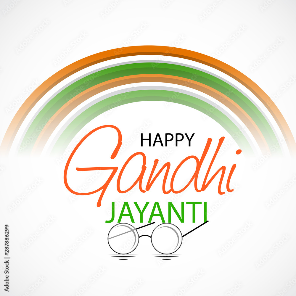 Fototapeta premium Happy Gandhi Jayanti