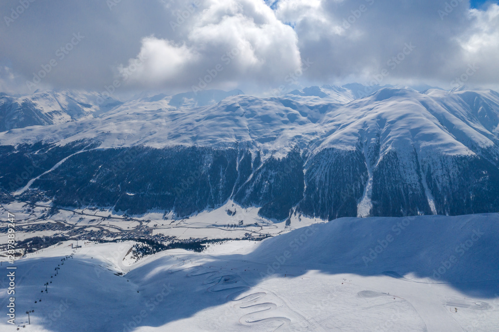 Obraz premium ski slopes.