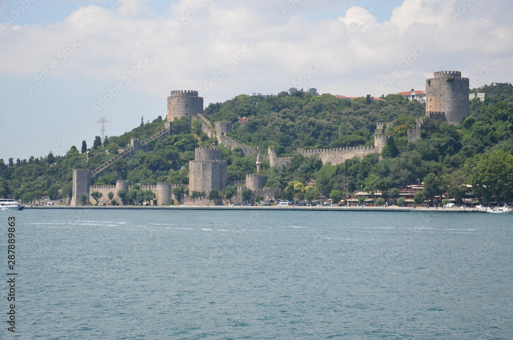 Fototapeta premium castle on the coast