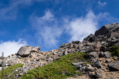 乗鞍　富士見岳の岩場