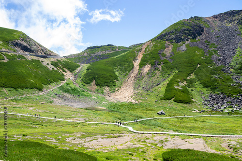 乗鞍　畳平を眺める