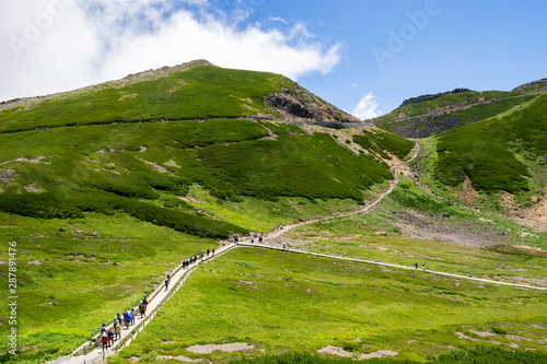 乗鞍　畳平を眺める