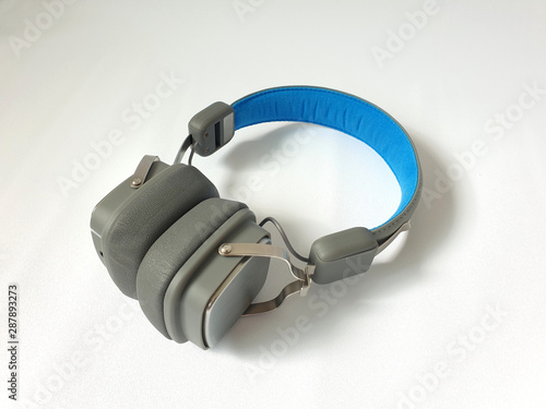 headphone wireless on white background