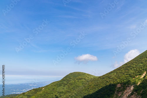  Mt. Iwaki with an open view