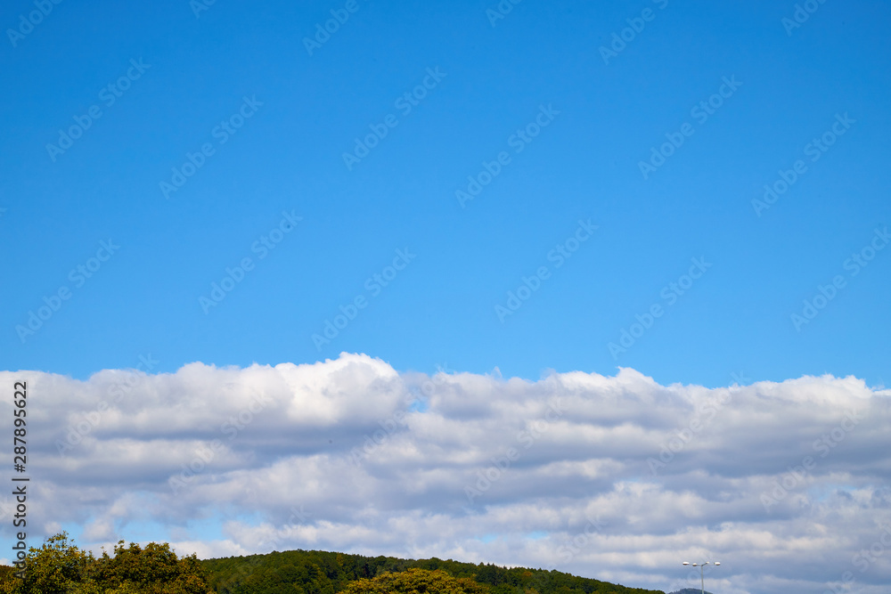 Beautiful sky with clouds over mountain in a good day Beautiful sky with clouds over mountain in a good day