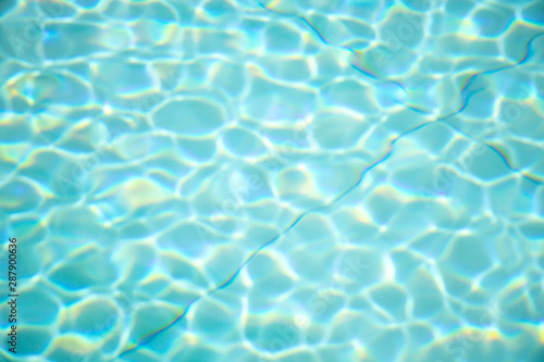 The water in the pool