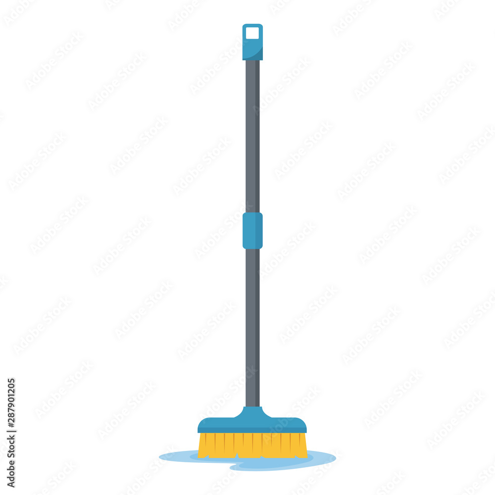 Cleaning mop, vector illustration Cleaning mop, vector illustration