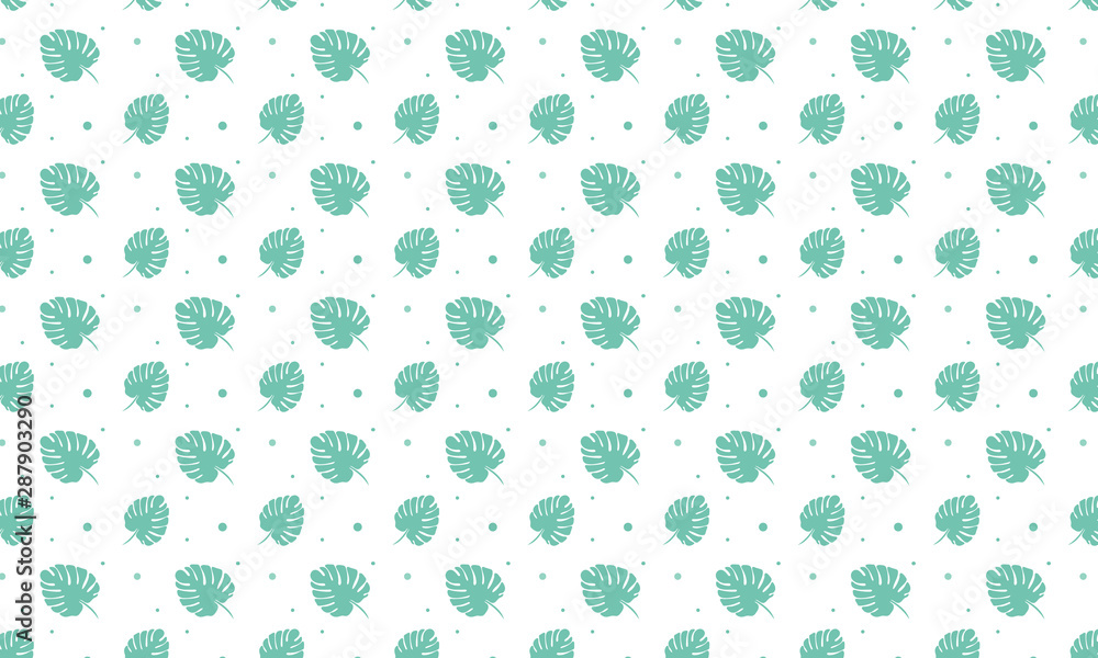 Leaves Pattern Background Leaves Pattern Background