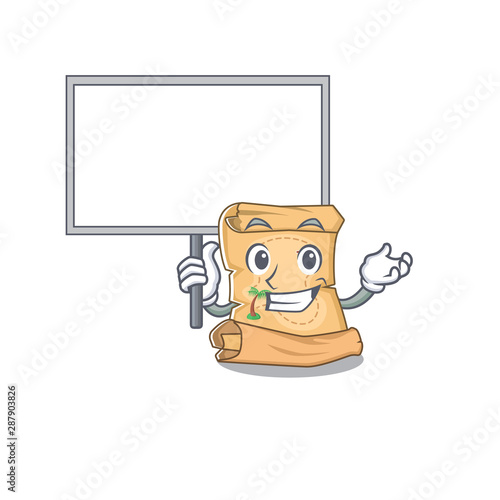 Фотография Bring board treasure map in the character shape