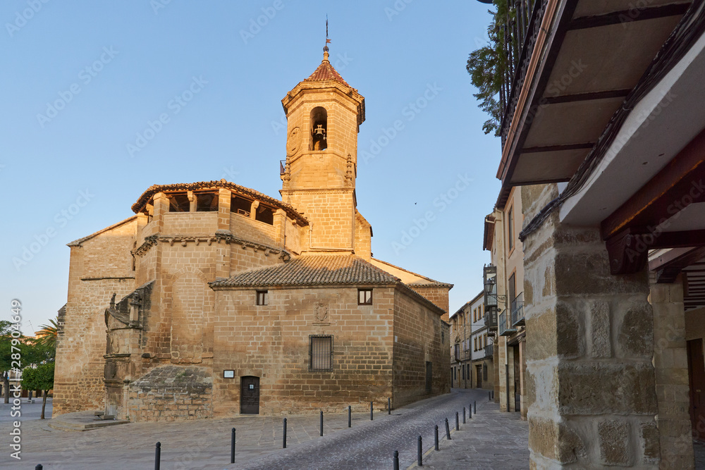 Parroquia de San Pablo, Iglesia del siglo XVII con elementos románicos, góticos y renacentistas y orígenes en la época visigoda. Ubeda, Jaén