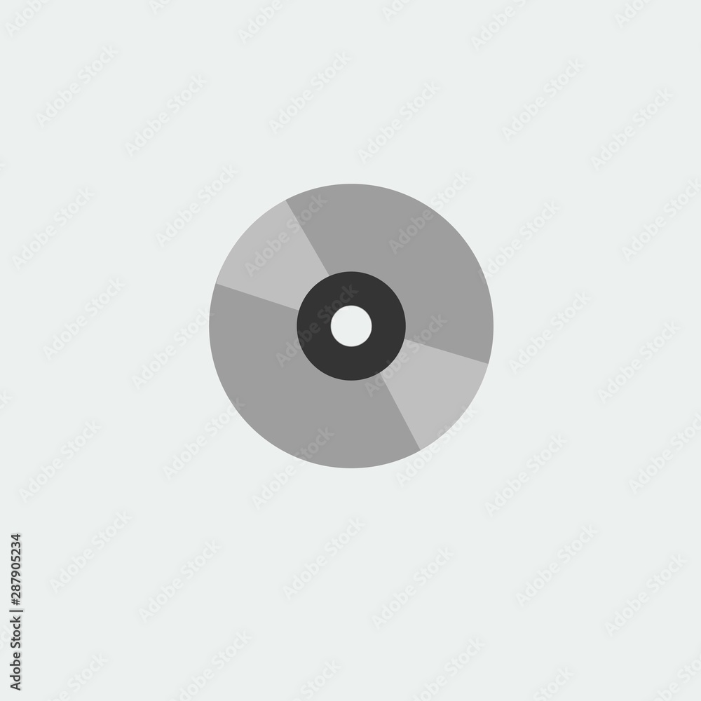 disk icon illustration design grey background disk icon illustration design grey background