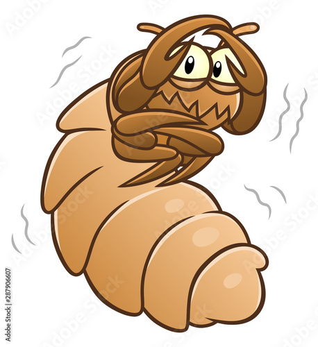 Scared louse