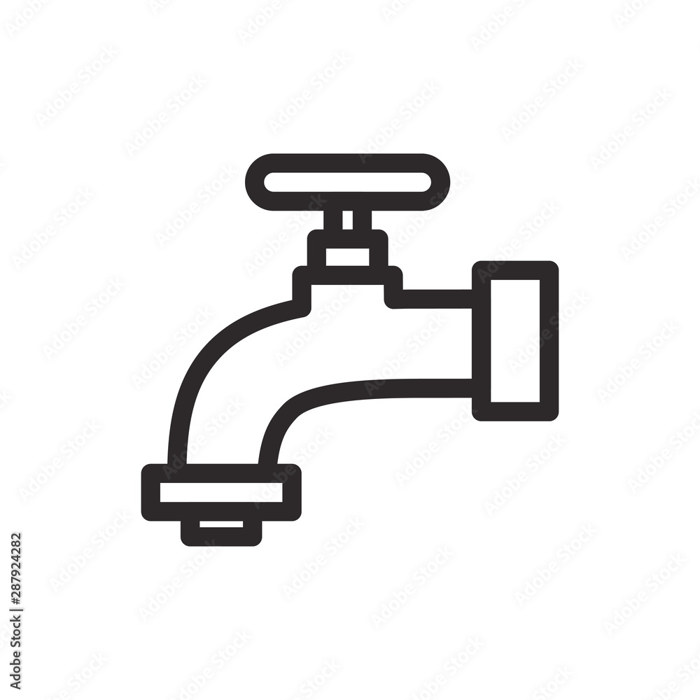tap water icon vector design illustration