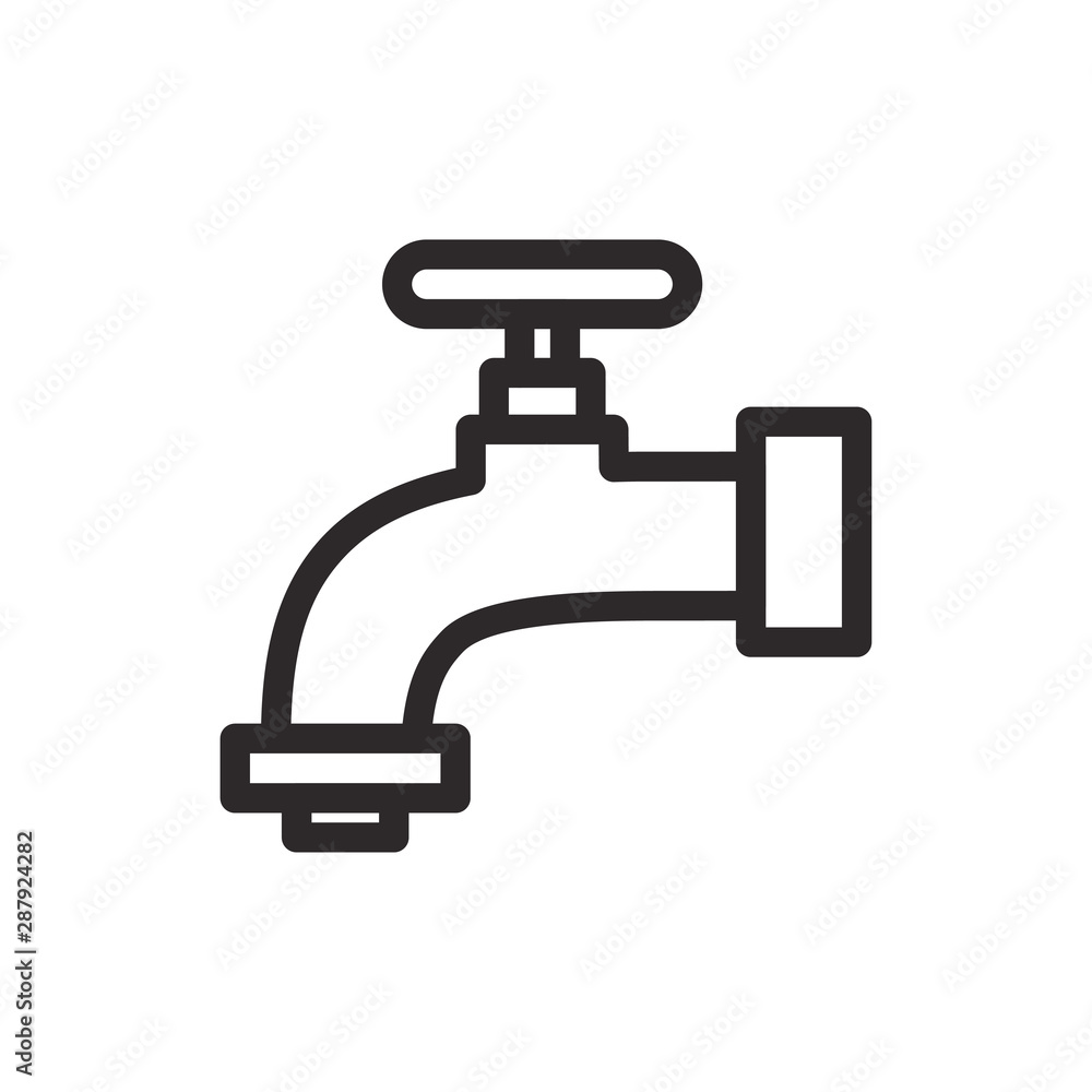 tap water icon vector design illustration tap water icon vector design illustration