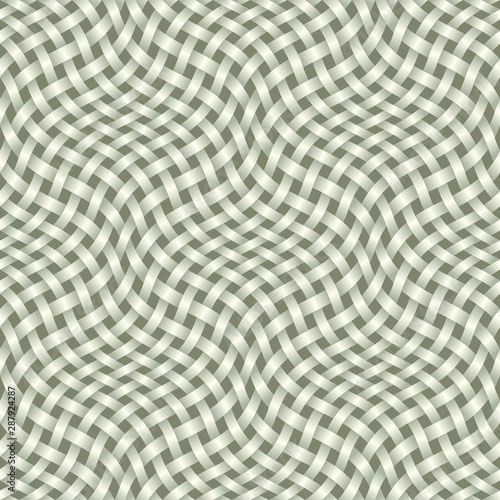 braided background 3D, seamless pattern