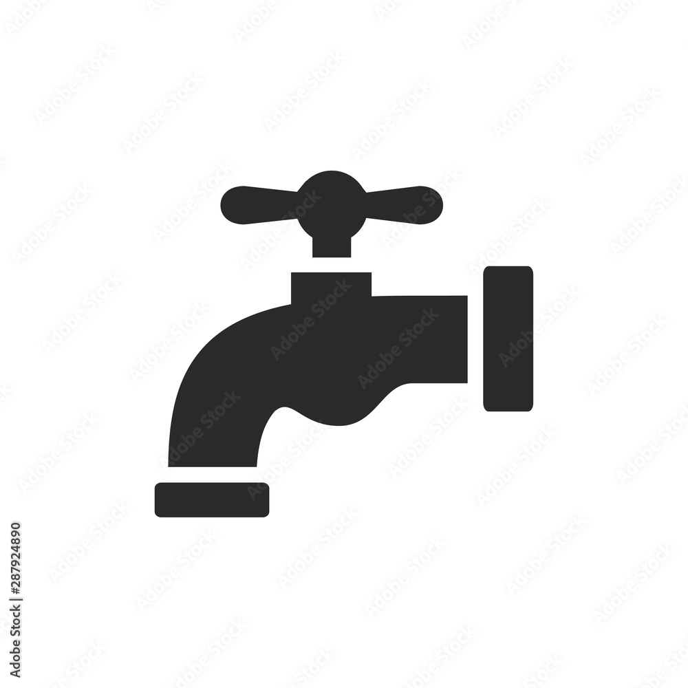 tap water icon vector design illustration tap water icon vector design illustration