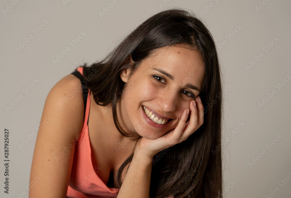 Young attractive latin woman posing looking sensual and beautiful. Beauty concept and lifestyle Young attractive latin woman posing looking sensual and beautiful. Beauty concept and lifestyle