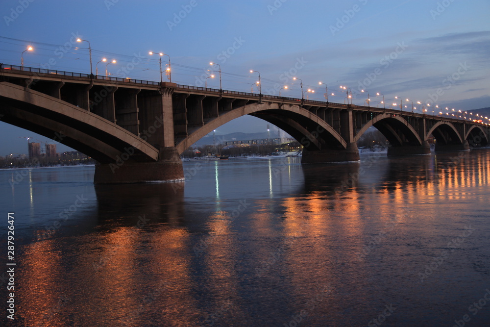 bridge Krasnoyarsk