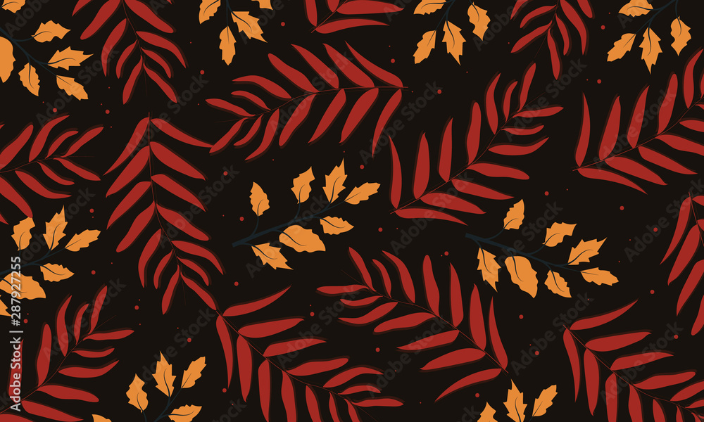 Obraz premium Floral Abstract Background Pattern
