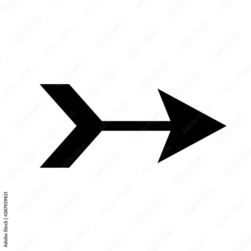 Vector arrow icon. black arrow icon with trendy flat style icon isolated on white background Vector arrow icon. black arrow icon with trendy flat style icon isolated on white background