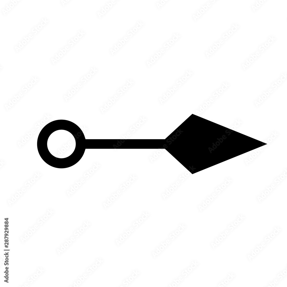 Vector arrow icon. black arrow icon with trendy flat style icon isolated on white background Vector arrow icon. black arrow icon with trendy flat style icon isolated on white background