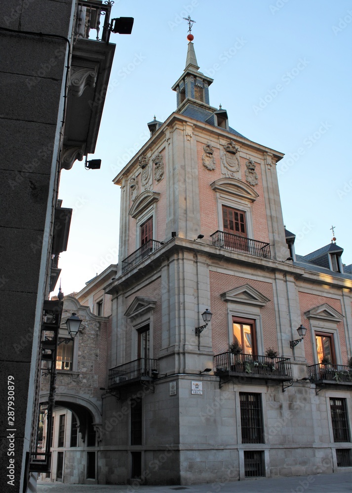 Edificio del antiguo Ayuntamiento de Madrid